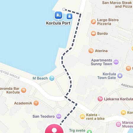 Apartment N Central Korcula Town Luaran gambar